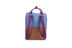 Sticky Lemon Rugzak large - Better Together Colourblocking Badminton Blue & Leather Ball - Outlet