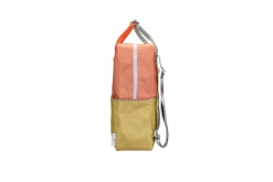 Sticky Lemon Rugzak large - Wonders Coral pink + Reed green - Discount