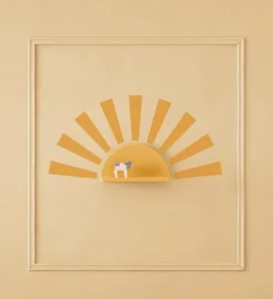 Kid's Concept Schap Circle incl. stickers - Mustard - Clearance