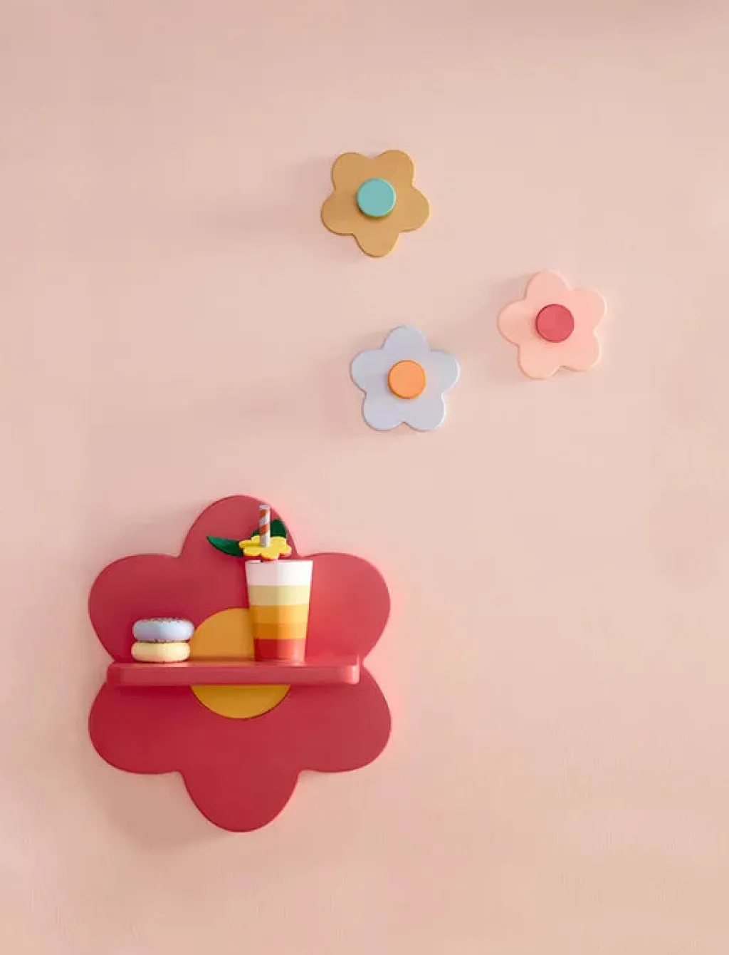 Kid's Concept Schap Flower - Pink - Hot