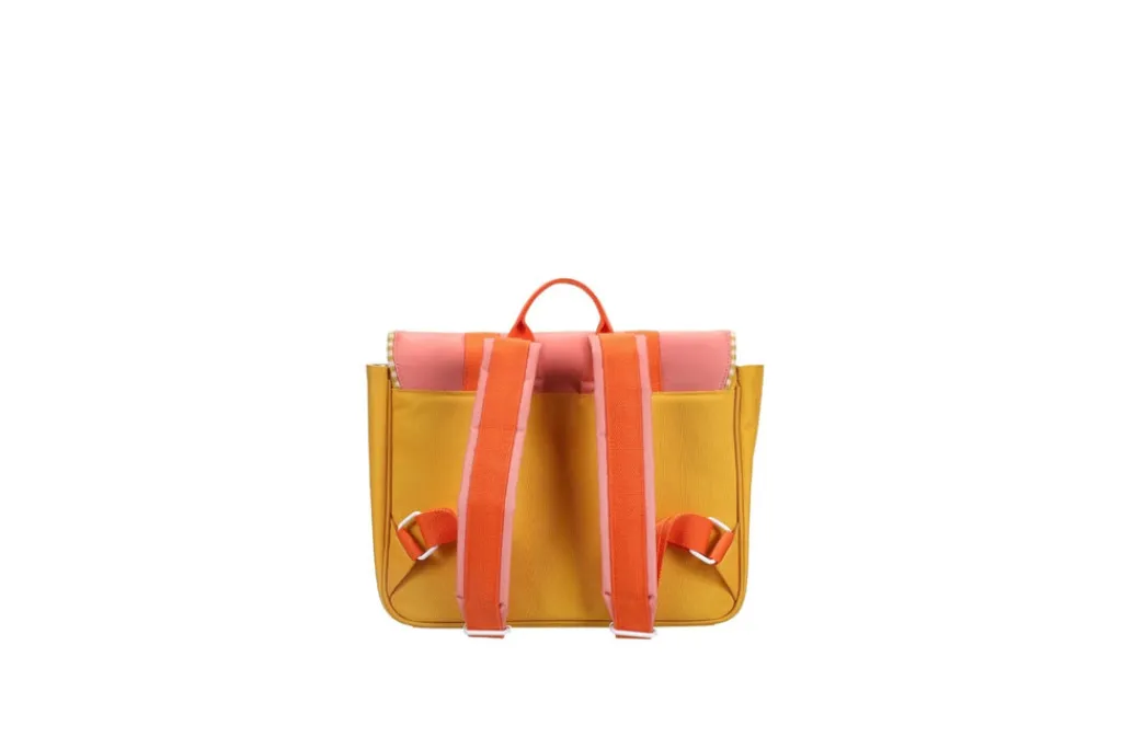 Sticky Lemon Schooltas - Wonders Coral Pink + Submarine yellow - New