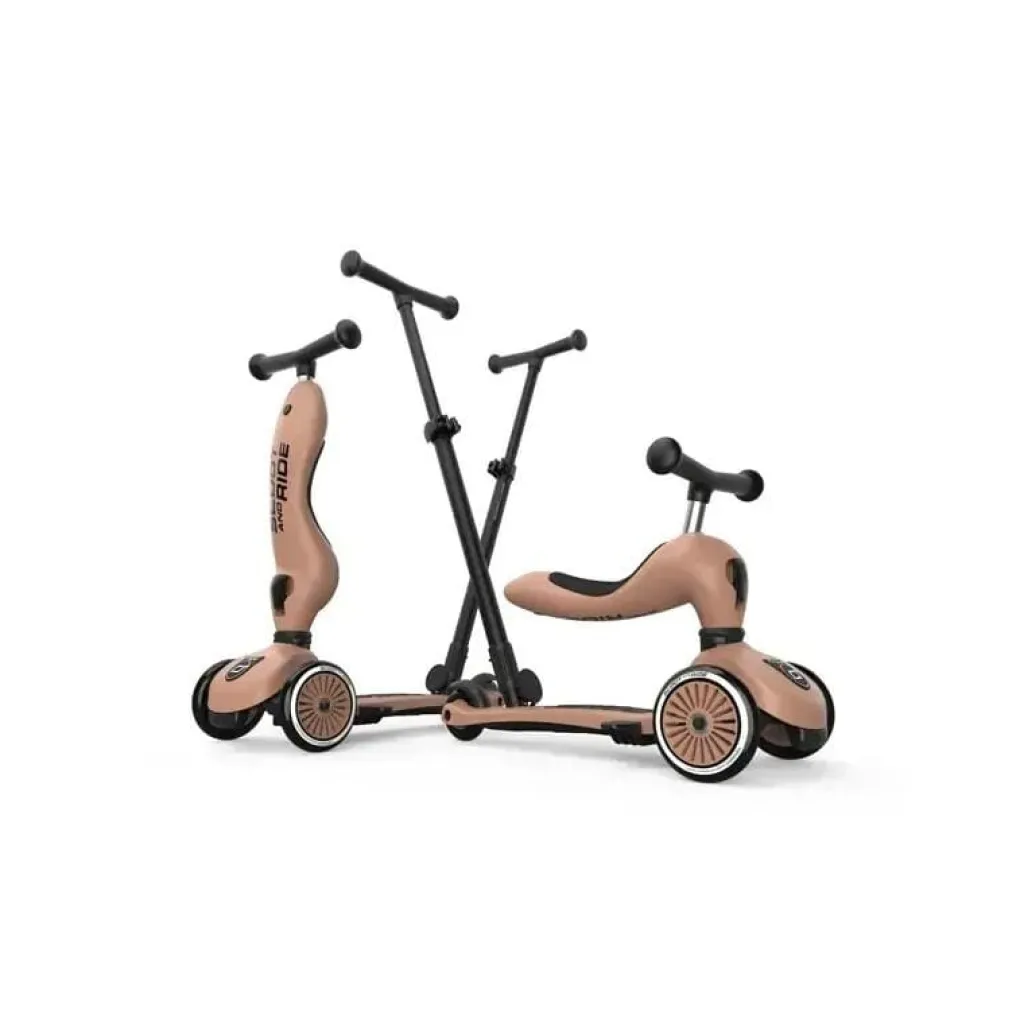 Scoot and Ride Scooter Highwaykick 1 Push & Go - Mocha - Online