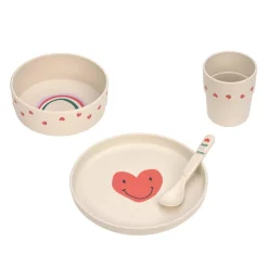 Lässig Serviesset - Happy Rascals Heart Lavender - Best