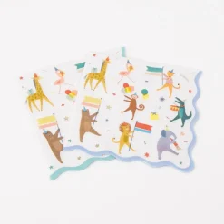Meri Meri Serviettes - Animal Parade - Sale