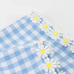 Meri Meri Serviettes à carreaux avec marguerites - Best