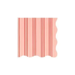 Meri Meri Serviettes - Festive rayé petit - Discount