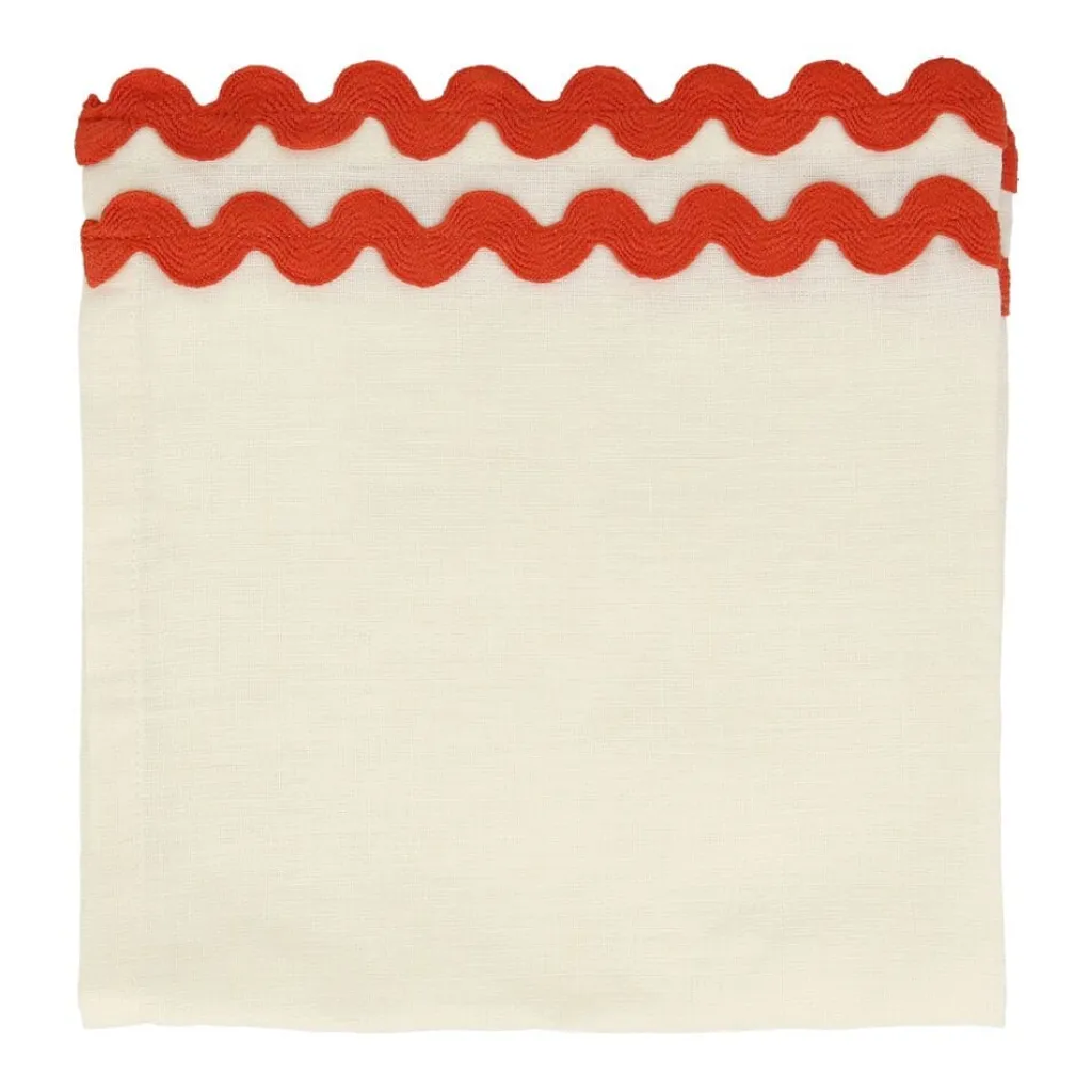 Meri Meri Serviettes avec bordure colorée - Discount