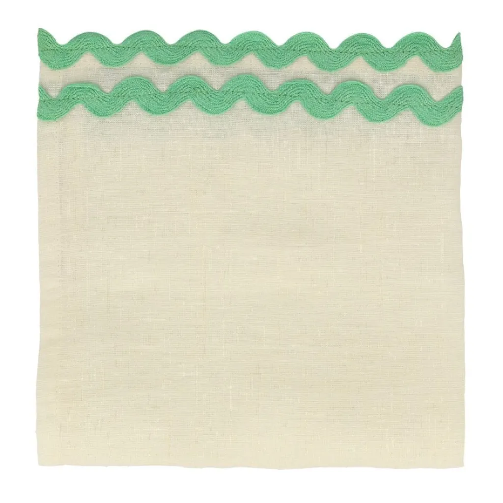 Meri Meri Serviettes avec bordure colorée - Discount