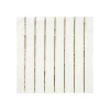 Meri Meri Serviettes de table - Gold Stripe S -