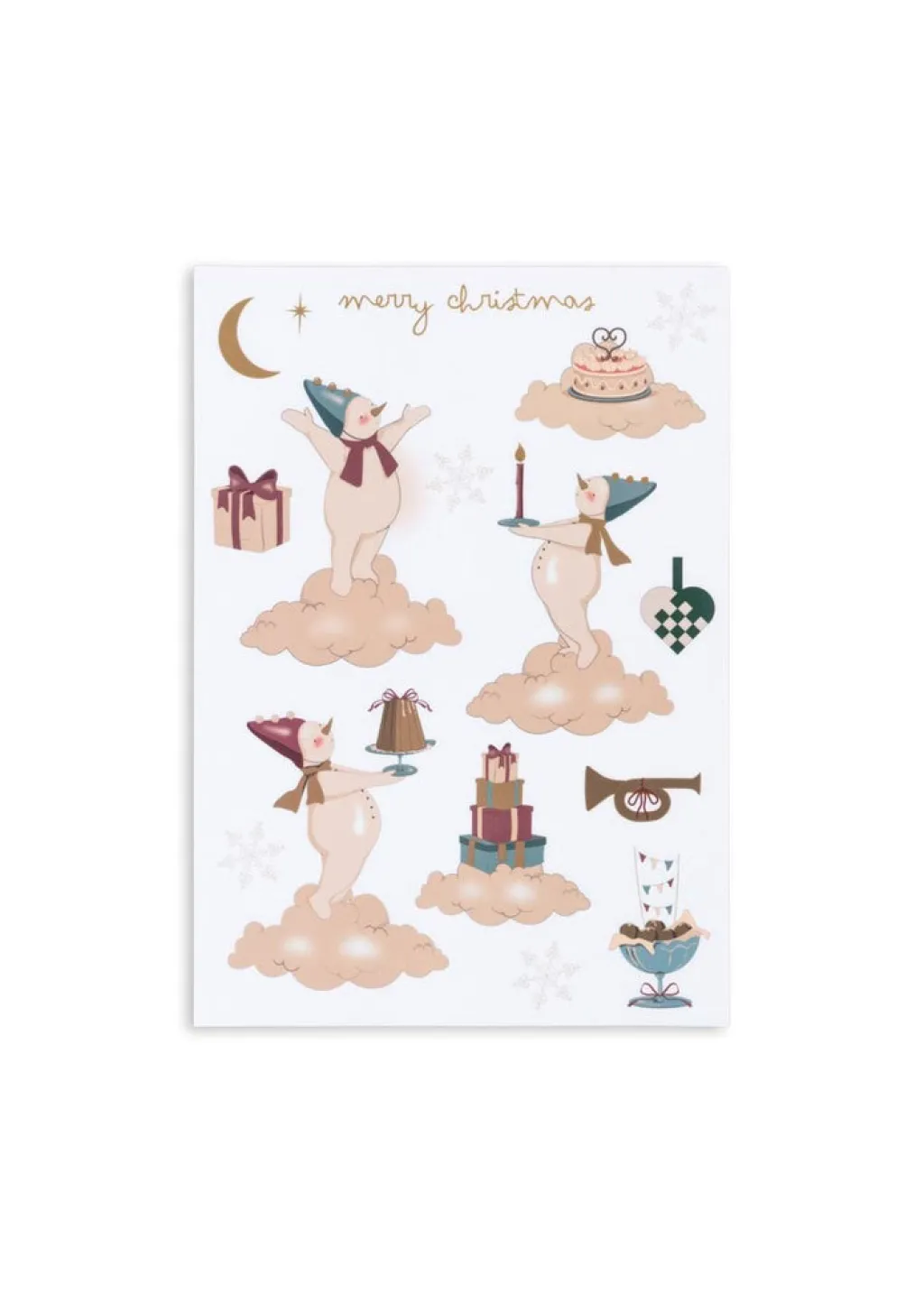 Konges Slojd Set de décoration de fenêtre - Let it snow - Discount
