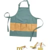 Kid's Concept Set met tuingereedschap en schort - New