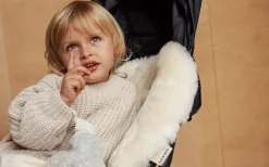 BINIBAMBA Sheepskin Snuggler - Milk - Sale