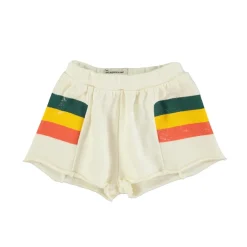Piupiuchick Short - ecru met multicolor strepen - Discount