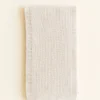 Hvid Sjaal Gustave - Cream -