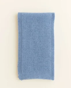 Hvid Sjaal Gustave - Light Blue - Clearance