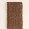 Hvid Sjaal Gustave - Mocha - Outlet