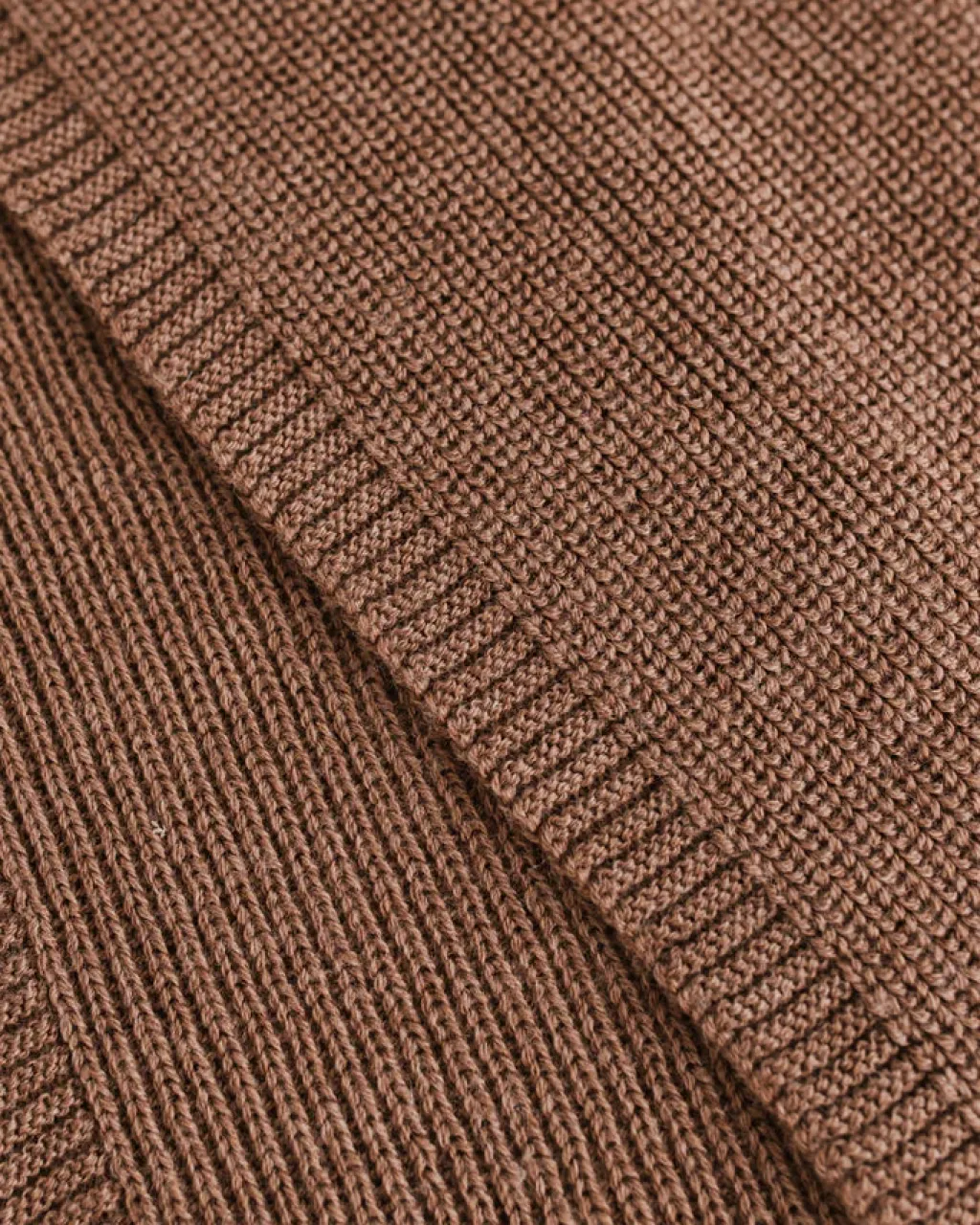 Hvid Sjaal Gustave - Mocha - Outlet