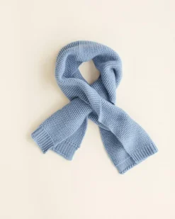 Hvid Sjaal Ivo - Light blue - Clearance
