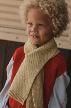 Hvid Sjaal Ivo - Light yellow - Online