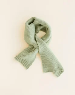 Hvid Sjaal Ivo - Mint - New