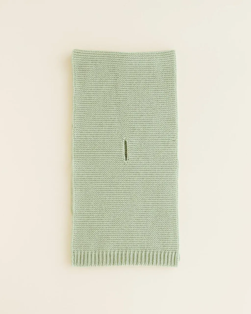 Hvid Sjaal Ivo - Mint - New