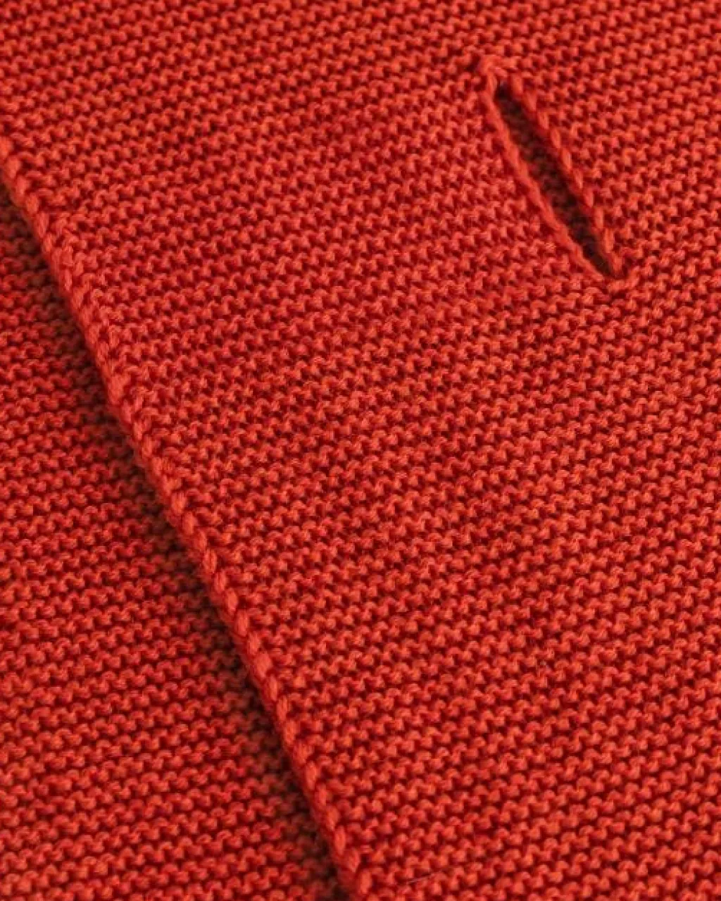 Hvid Sjaal Ivo - Red - Clearance