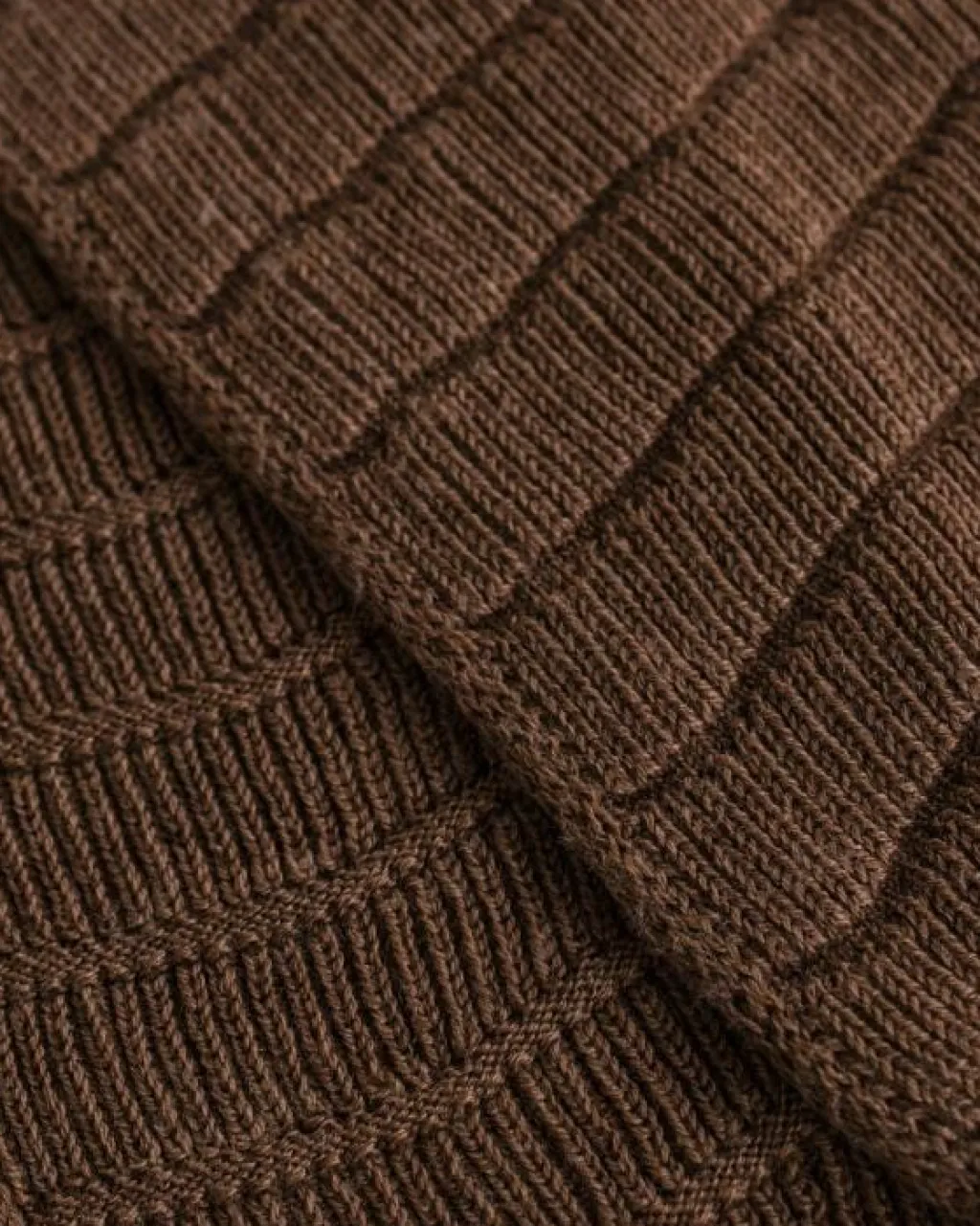 Hvid Sjaal Jacobino - Mocha - New