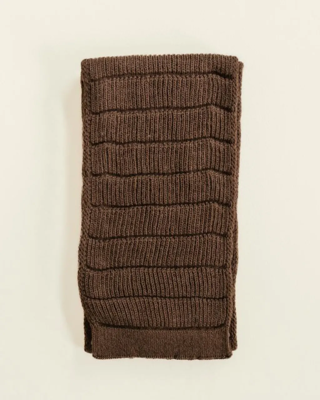 Hvid Sjaal Jacobino - Mocha - New