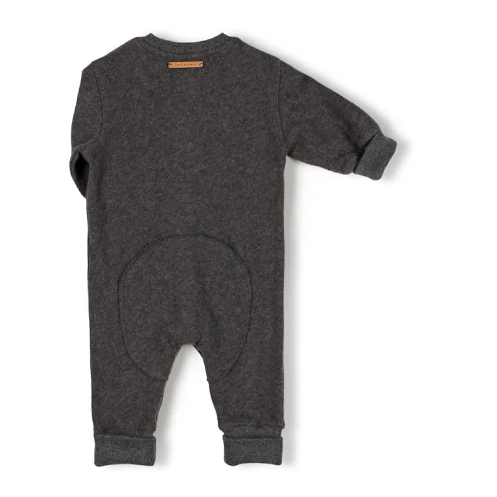 Nixnut Snap Onesie - Antracite - Hot