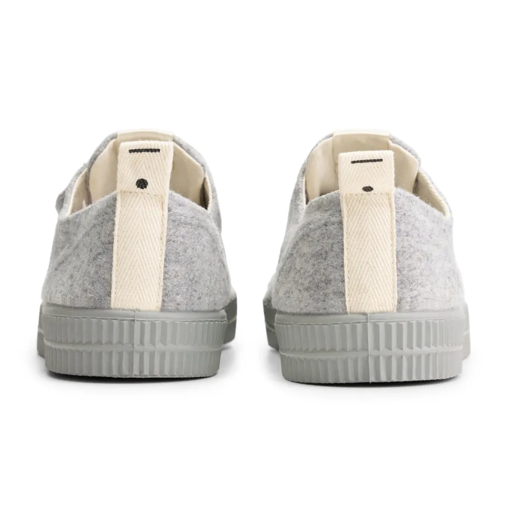 Novesta Sneakers Fleece LT - Grey melange - Gray Label x Clearance