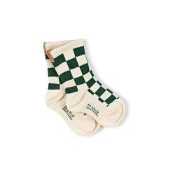 Nixnut Sokken - Checkered Snow - Best