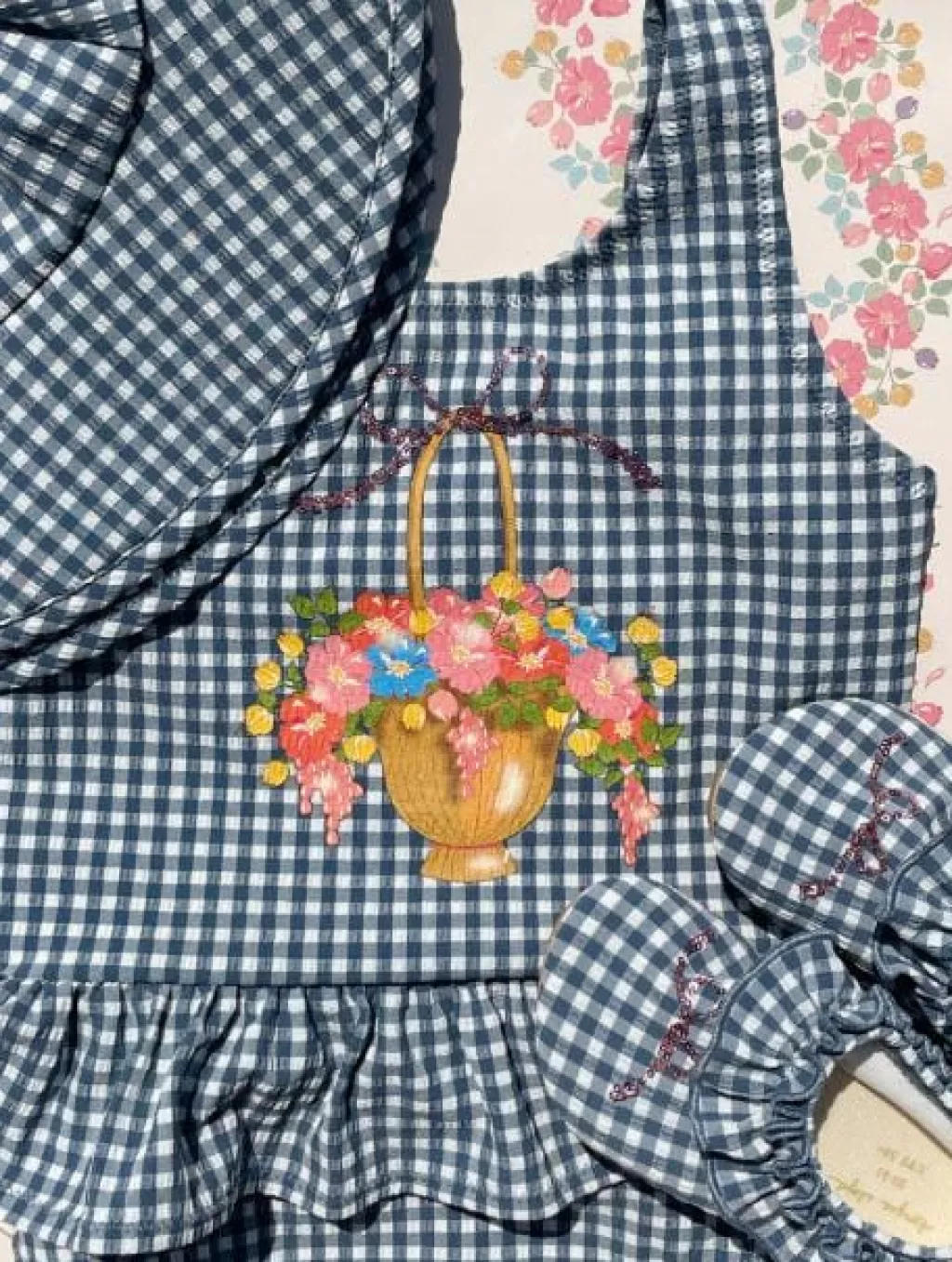 Konges Slojd Soline zwemhoedje - Vintage indigo - New