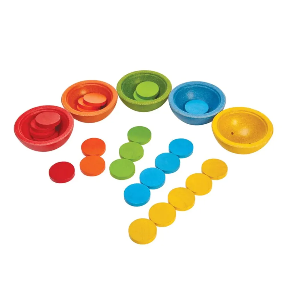 PlanToys Sorteer- en telkommetjes -