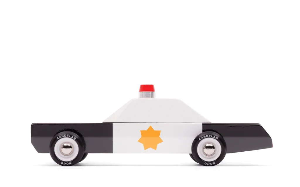 Candylab Speelgoedauto hout - Police Cruiser - Discount