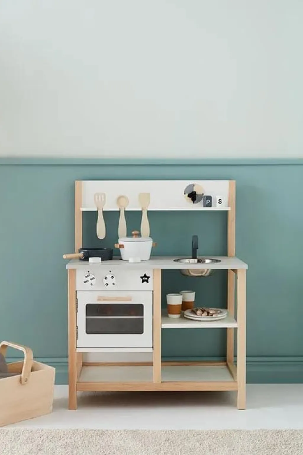 Kid's Concept Speelkeukentje - Wit - Online
