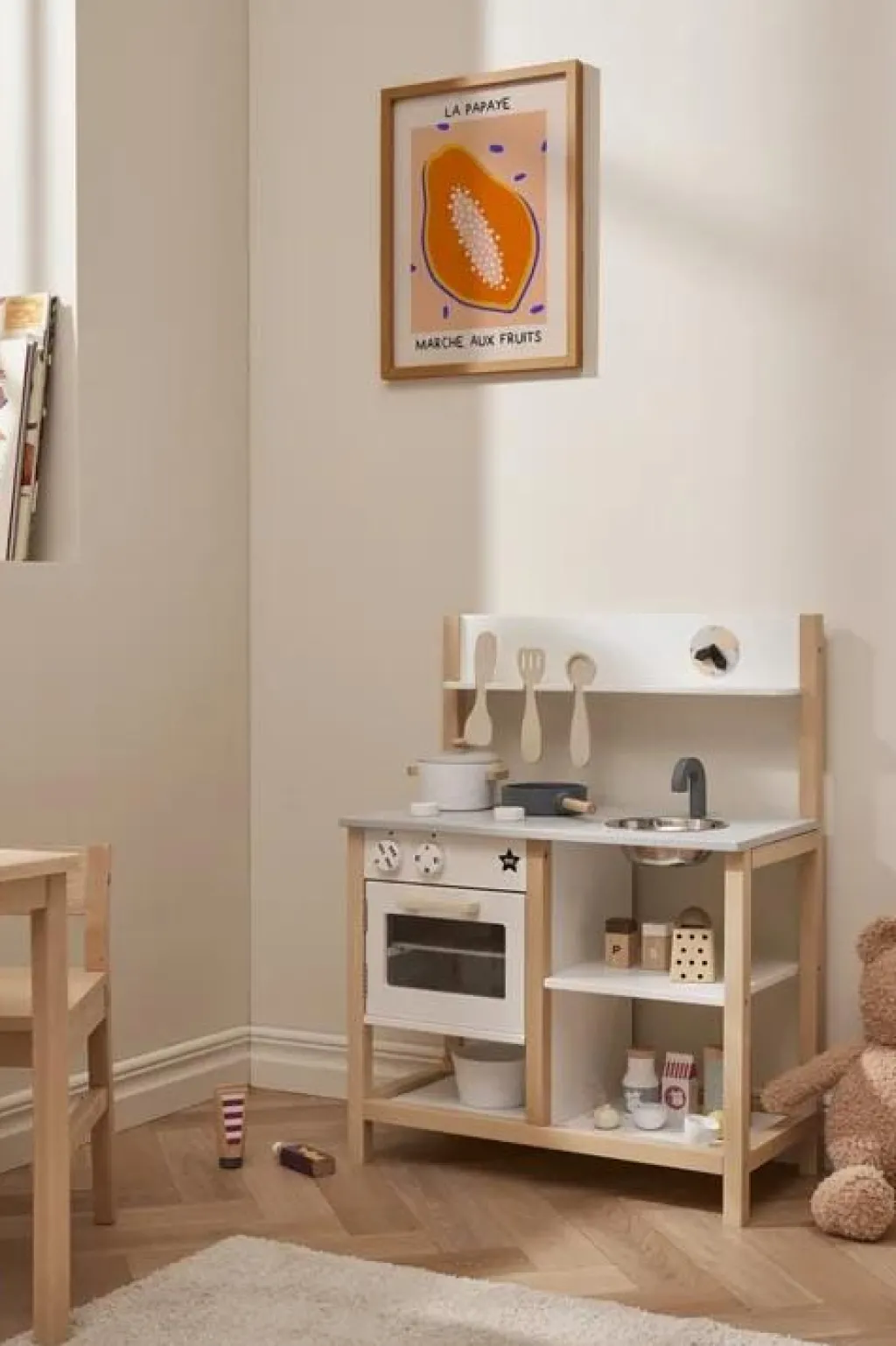 Kid's Concept Speelkeukentje - Wit - Online