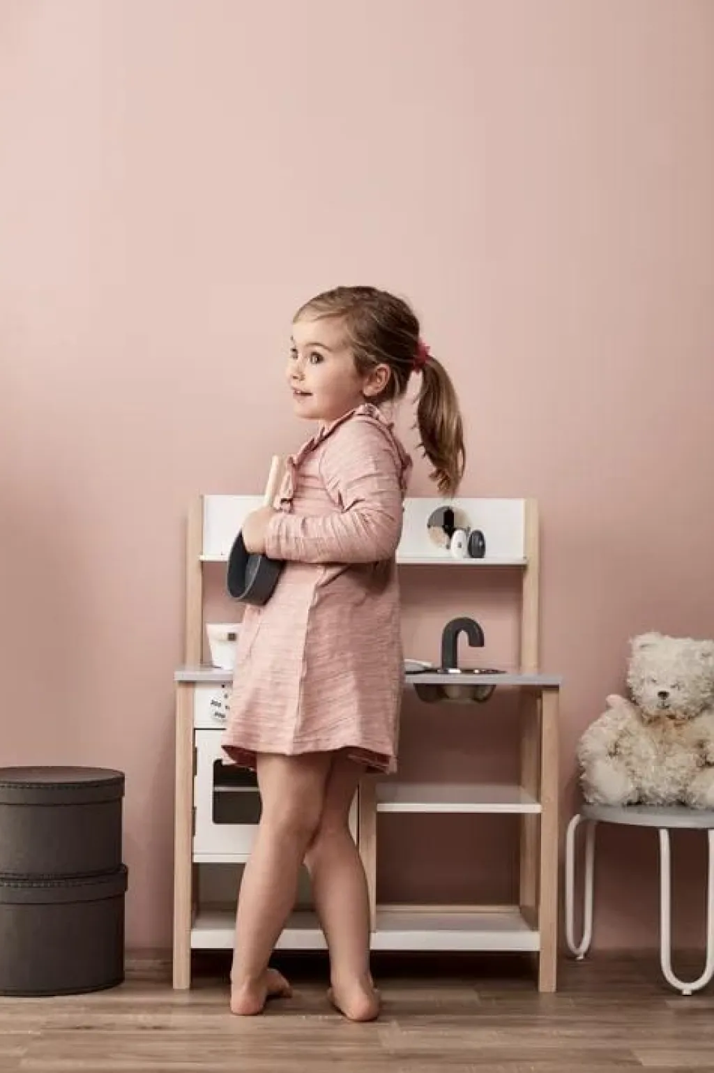 Kid's Concept Speelkeukentje - Wit - Online