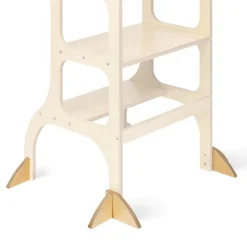 Ette Tete Steunpootjes voor houten leertoren - Naturel - Hot