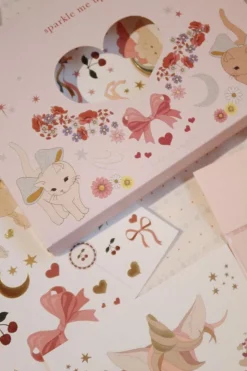 Konges Slojd Sticker- en tattooset - Meisjes - Hot