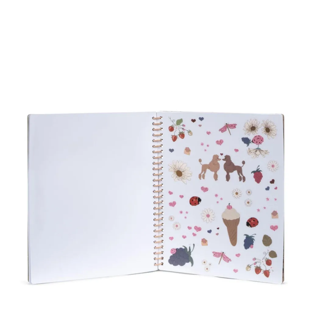 Konges Slojd Stickerboek - Blush - Hot