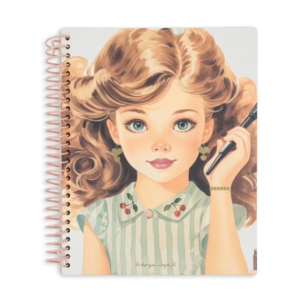 Konges Slojd Stickerboek - Glam me up - Hot