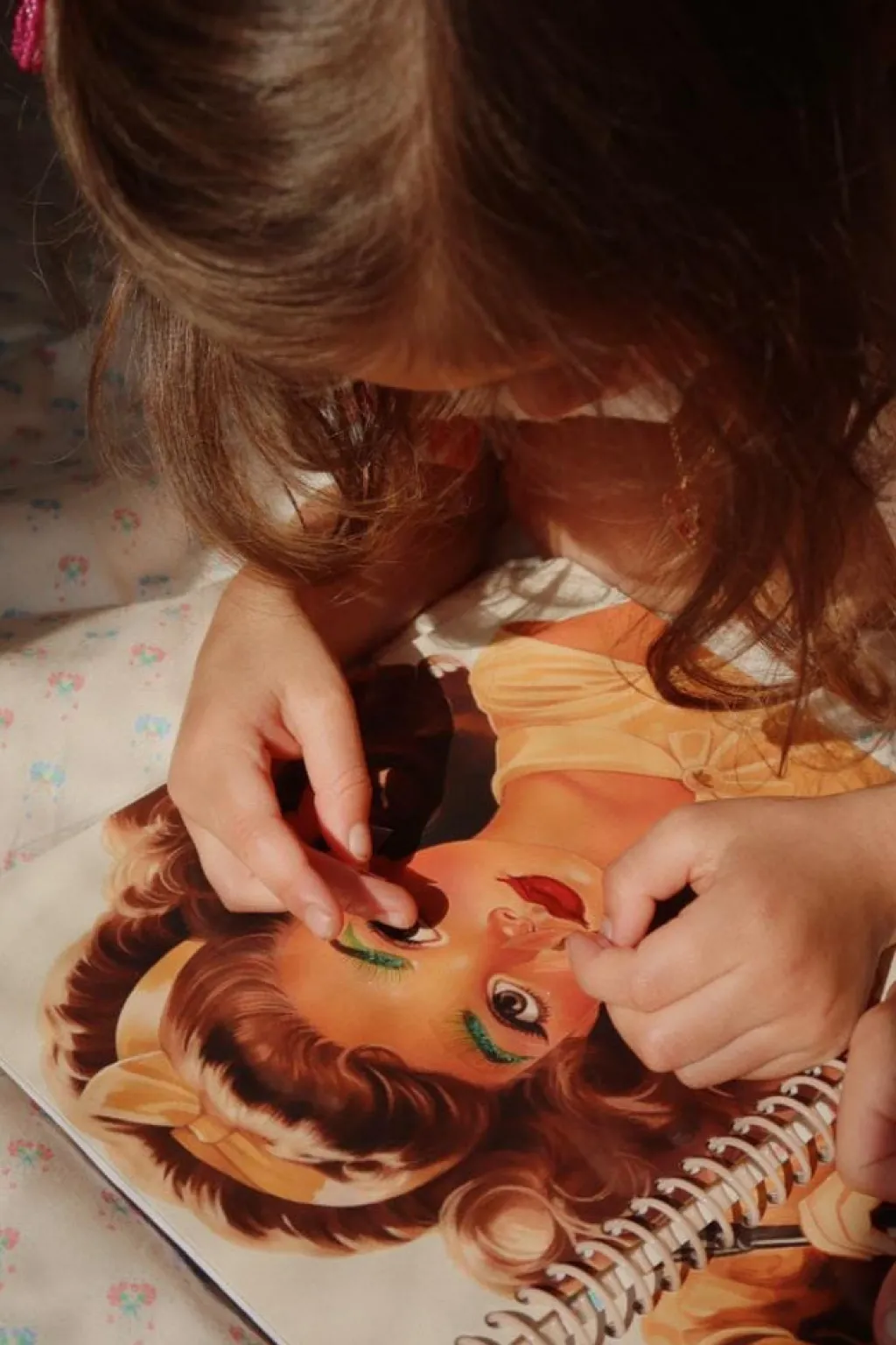 Konges Slojd Stickerboek - Glam me up - Hot