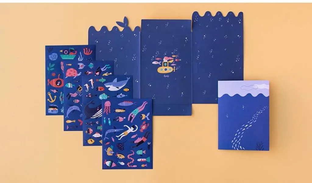 Londji Stickers set - Sea - Hot