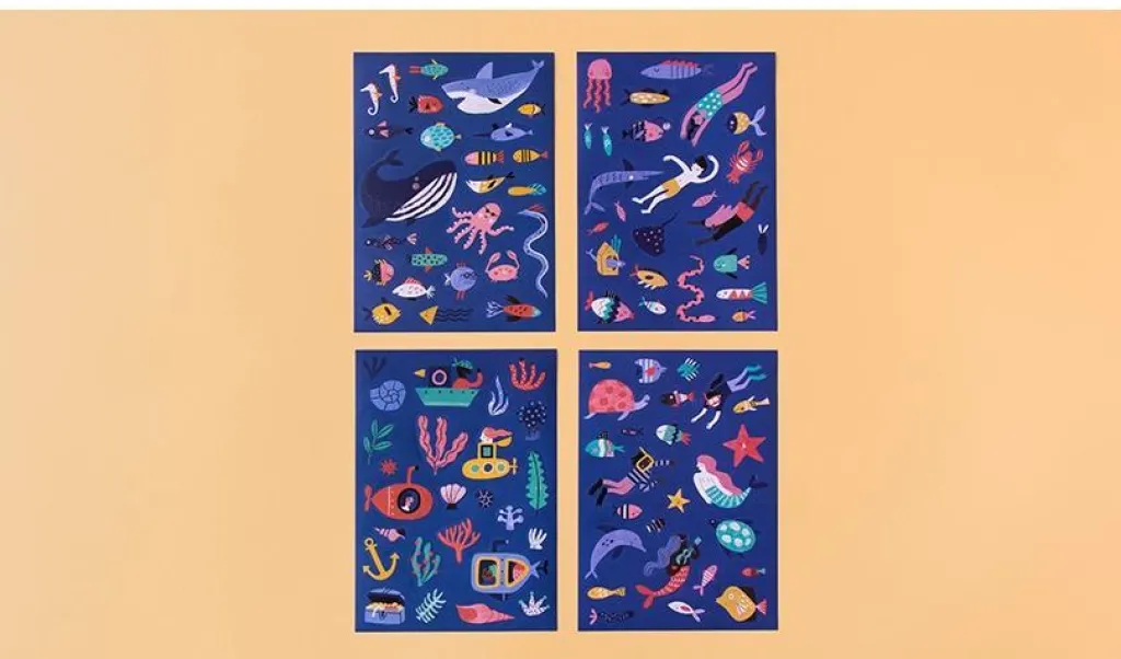 Londji Stickers set - Sea - Hot