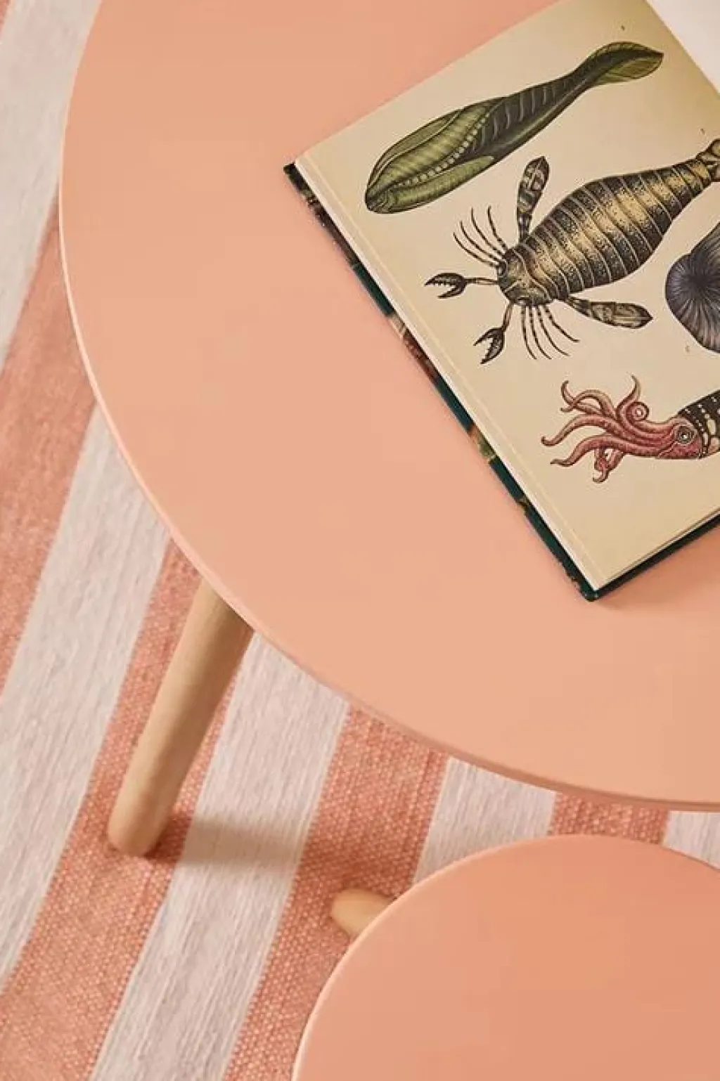 Kid's Concept Stoel en tafel set - abrikoos - Discount