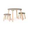 Kid's Concept Stoel en tafel set - lichtbruin - Best