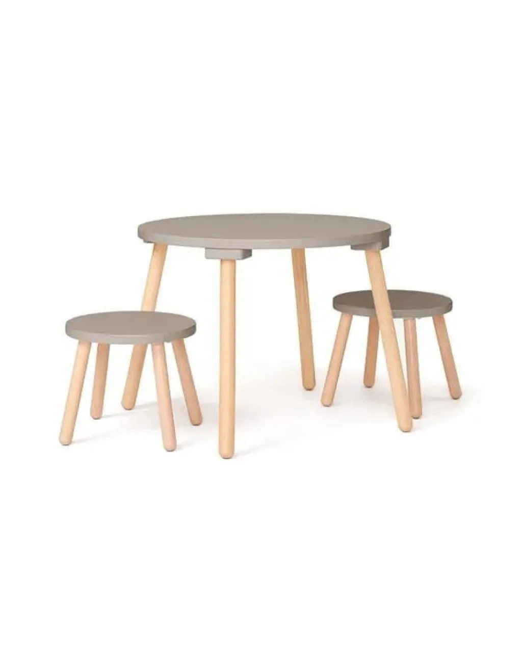 Kid's Concept Stoel en tafel set - lichtbruin - Best
