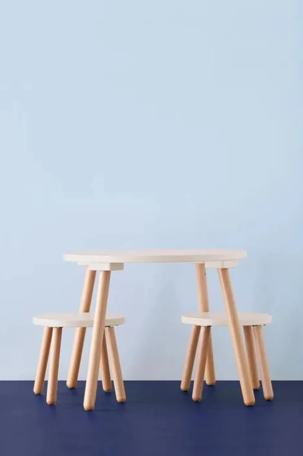 Kid's Concept Stoel en tafel set - wit - Clearance