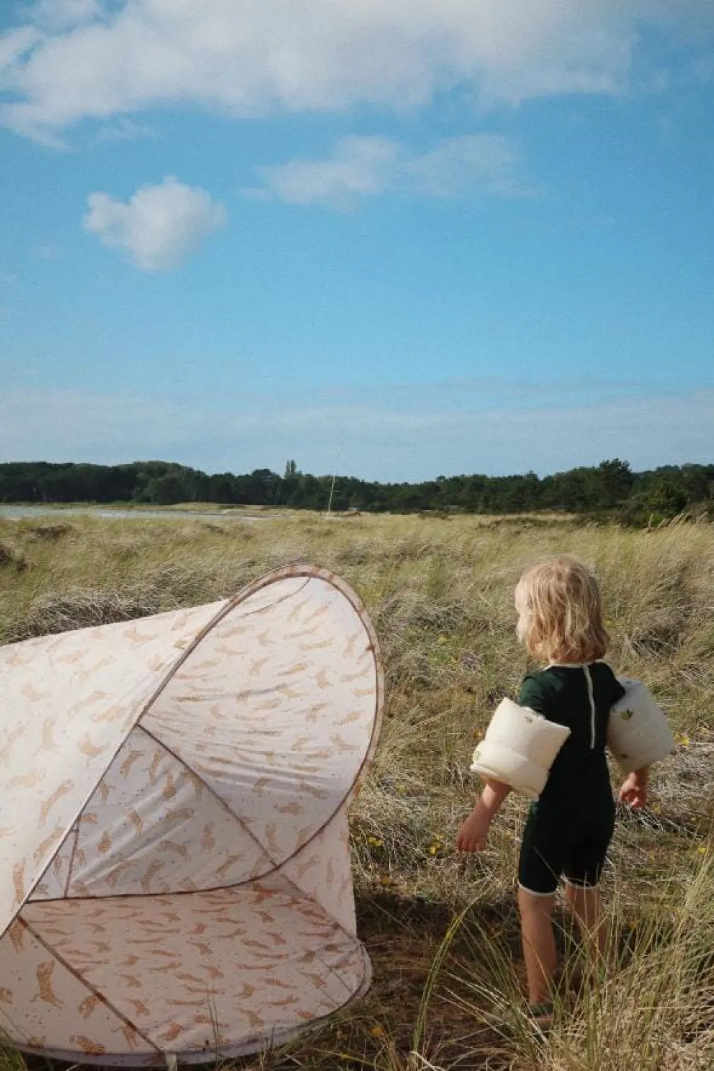 Konges Slojd Strandtent pop-up UV50+ - Tiger - Online