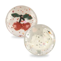 Konges Slojd Stuiterballen set van 2 - Cherry/Swan - New
